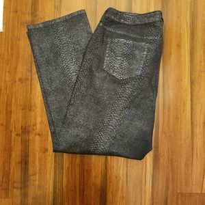 Jones New York Blue Print Pants